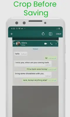 Fake Chat Maker - whatsmock android App screenshot 2